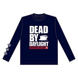 『DEAD BY DAYLIGHT×SADAKO RISING』ロングスリーブTシャツ Steamコード付き限定版（ネイビー）L