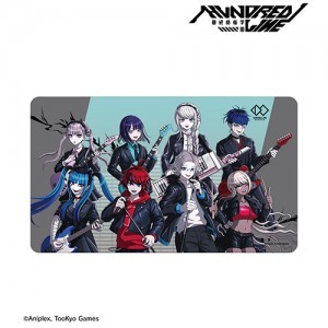HUNDRED LINE -最終防衛学園- 描き下ろし 集合 ロックバンドver. マルチデスクマット