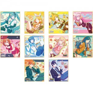 『プロジェクトセカイ カラフルステージ！ feat. 初音ミク』A/Bイラスト 2023-2024 【BOX】ミニ色紙コレクション A（全10種）