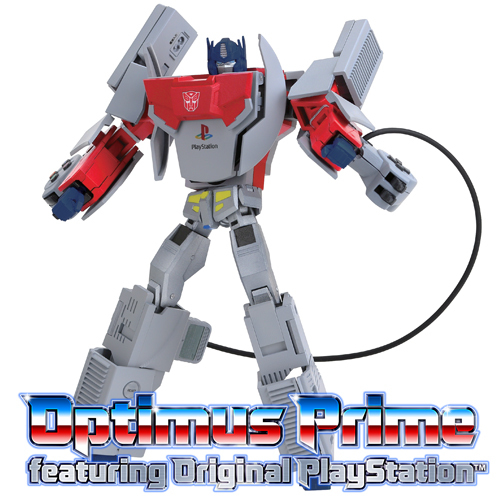 オプティマスプライム フィギュア オリジナルPlayStation Optimus Prime featuring Original PlayStation(TM)｜エビテン