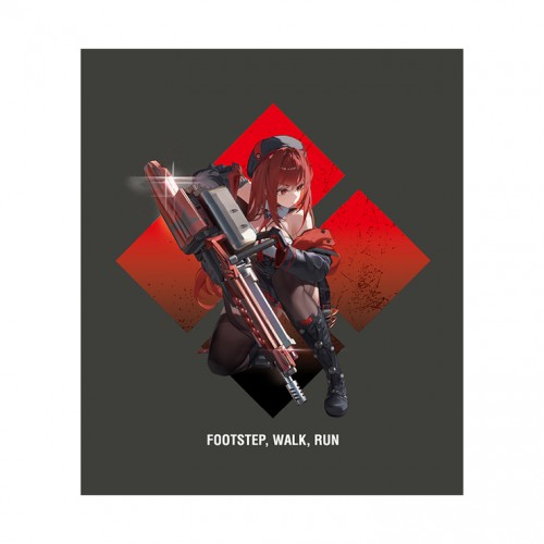韓国限定　勝利の女神　ニケ　Tシャツ レッドフード silhouette 勝利の女神：NIKKE - LOVECACAOさんイラスト レッドフード