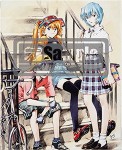 貞本義行「新世紀エヴァンゲリオン」F3キャンバスアート B　