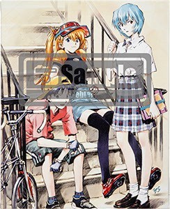 貞本義行「新世紀エヴァンゲリオン」F3キャンバスアート B　