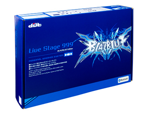 Bluetoothスピーカー　LiveStage999 BLAZBLUE Live Stage 999 BLAZBLUE RAGNA Edition | dB TECHNOLOGY CO.,LTD.