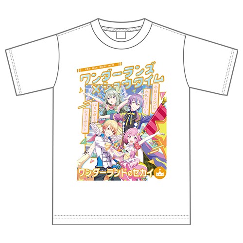 『プロジェクトセカイ カラフルステージ！ feat. 初音ミク』Tシャツ ワンダーランズ×ショウタイム Lサイズ