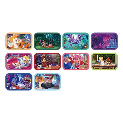 ソニックザヘッジホッグ ソニックシンフォニー 缶バッジ 全種 ソニック・ザ・ヘッジホッグ』缶バッジコレクション <長方形