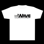 ファミ通WAVE Tシャツ:logo ホワイト/Sサイズ