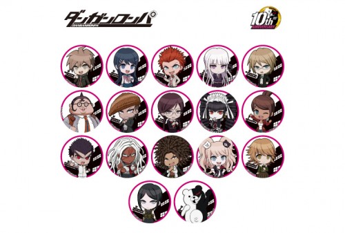 ダンガンロンパシリーズ ハート型アクリルバッジBOX Vol.2（17種
