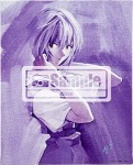 貞本義行「新世紀エヴァンゲリオン」F3キャンバスアート E　