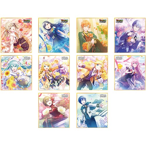 プロセカ ミニ色紙 SP 初音ミク 13点セット グッズ-色紙】プロジェクトセカイ カラフルステージ！ feat