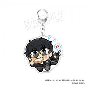 ペルソナ5 ザ・ロイヤル 主人公×ぶくぶ おおきめアクリルキーホルダー 09.優しさ ランク1