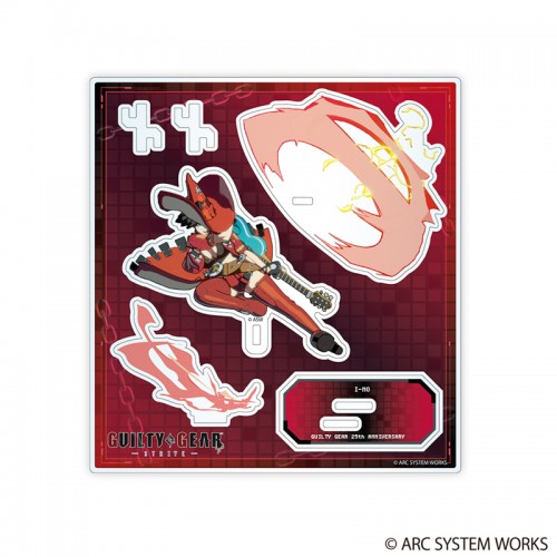 Guilty Gear アクリルスタンド 10個セット GUILTY GEAR 25Anniversary アクリルスタンド～GiGO限定