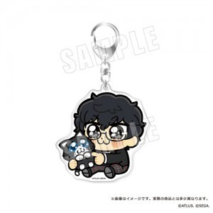 ペルソナ5 ザ・ロイヤル 主人公×ぶくぶ おおきめアクリルキーホルダー 10.優しさ ランク5