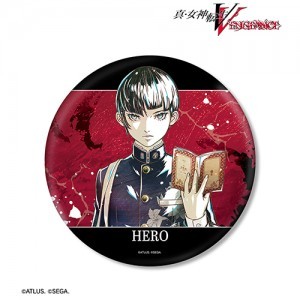 真・女神転生V Vengeance 主人公 Ani-Art BIG缶バッジ