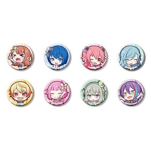 『プロジェクトセカイ カラフルステージ！ feat. 初音ミク』ミニ缶バッジ vol.2 C 【単品】MORE MORE JUMP！＆ワンダーランズ×ショウタイム（全8種）