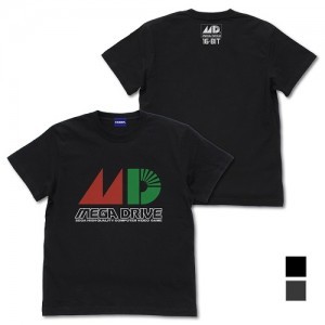 メガドライブ ロゴ Tシャツ ブラック Lサイズ