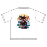 『龍が如く8外伝 Pirates in Hawaii』ABC STORES ビッグシルエット Tシャツ Lサイズ