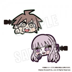 ダンガンロンパシリーズ×ぶくぶ 前髪クリップセット 01.苗木誠＆霧切響子