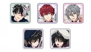『魔法使いの約束』スクエア缶バッジセット -B's-LOG COVER COLLECTION- 北の国