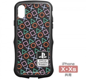 TPUバンパー iPhoneケース [X・Xs共用] “PlayStation”Shapes