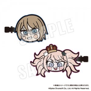 ダンガンロンパシリーズ×ぶくぶ 前髪クリップセット 02.十神白夜＆江ノ島盾子