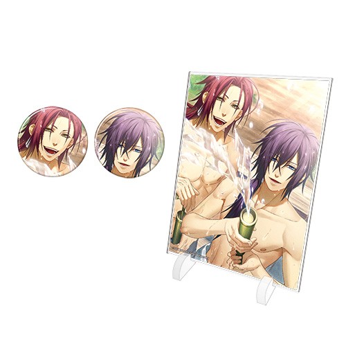 オトメイト×ビーズログ 薄桜鬼SSLアクリルパネル&缶バッジ6種セット オトメイト×ビーズログ 薄桜鬼SSLアクリルパネル&缶バッジ6種セット