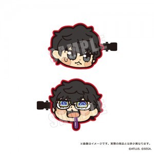 ペルソナ5 ザ・ロイヤル 主人公×ぶくぶ 前髪クリップセット 03.度胸