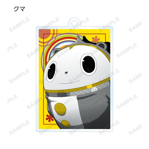 ペルソナ4 スノーフェスティバル 主人公 アクリルキーホルダー ペルソナ4 アクキー 主人公 スノーフェスティバル スノー
