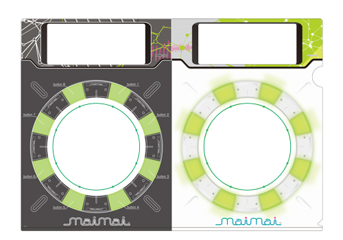 maimai クリアファイル　11種　セット maimai GreeN』クリアファイルにしちゃいました【セガストア年末