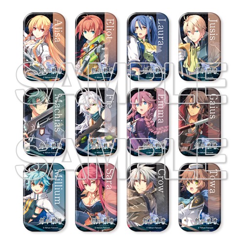 『創の軌跡』トレーディングしかくい缶バッジ C コンプリートBOX