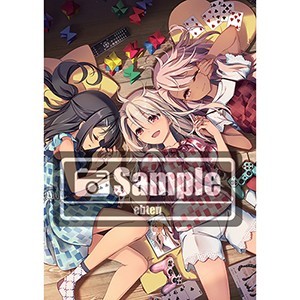 「プリズマ☆イリヤ」ひろやまひろしイラストB2タペストリー＜イリヤ・美遊・クロエ＞ 「FGO.fes2021」KADOKAWA商品