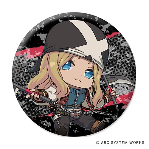 GUILTY GEAR -STRIVE- ぺたん娘缶バッジ アクセル＝ロウ｜エビテン