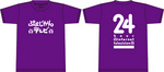 ぷよじかんテレビ公式Tシャツ紫 Mサイズ