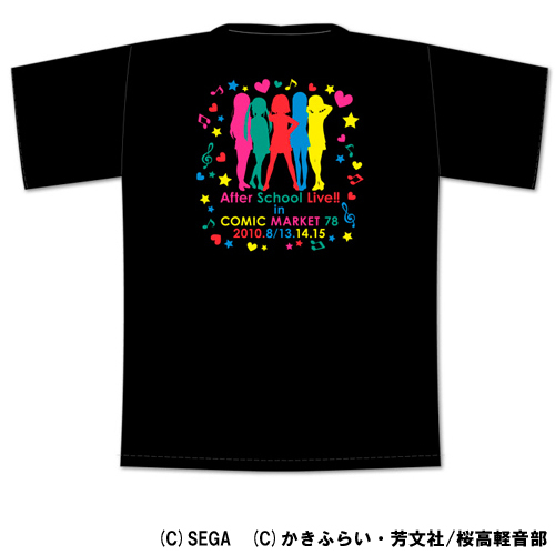 けいおん! 放課後ライブ!!」 Tシャツ｜エビテン