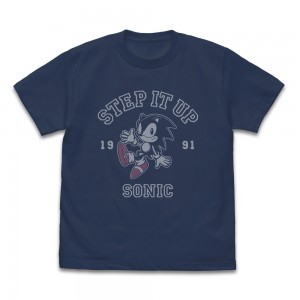 クラシックソニック 「STEP IT UP」 Tシャツ/SLATE-L