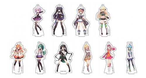 ブイブイブイテューヌ』アクリルキーホルダー 1,ネプテューヌ