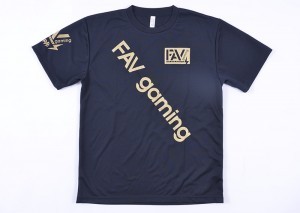FAV gamingTシャツ（2018年ユニフォームモデル） LLサイズ