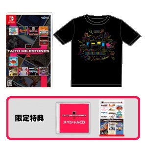 タイトーマイルストーン2 ファミ通DXパック スペシャルCD付き （エビテン/Amazon限定特典付き）TシャツM