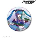 HUNDRED LINE -最終防衛学園-描き下ろし  飴宮怠美 メイドver. 75mmオーロラ缶バッジ