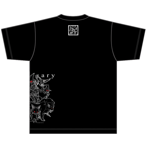 真・女神転生×墓場画廊 tシャツ 悪魔 魔神 アトラス SEGA L相当