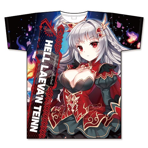 ブレイブソード×ブレイズソウル フルグラフィックTシャツ レヴァンテイン＝ヘル