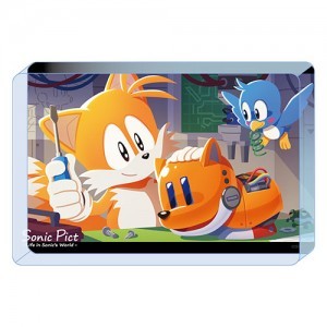『ソニック・ザ・ヘッジホッグ』アクリルブロック（SONIC PICT）2023年01月 「これでもっと良くなるぞ！」