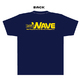 ファミ通WAVE Tシャツ:logo back ネイビー/Lサイズ