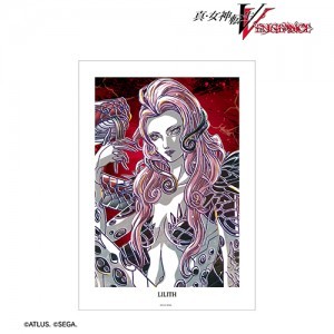 真・女神転生V Vengeanceリリス Ani-Art A3マット加工ポスター