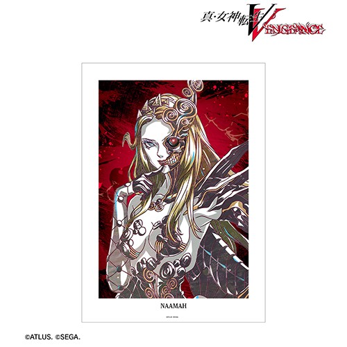 真・女神転生V Vengeanceナアマ Ani-Art A3マット加工ポスター