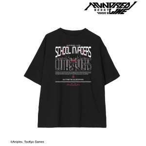 HUNDRED LINE -最終防衛学園-BIGシルエットTシャツ 侵校生ユニセックス(サイズ/S)