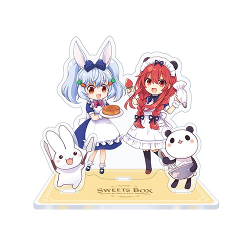 壱×つなこ アクリルジオラマ「SWEETS BOX」