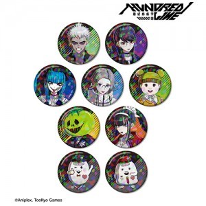 HUNDRED LINE -最終防衛学園- トレーディングホログラム缶バッジ ver.B（BOX）